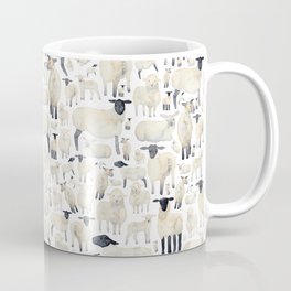 Watercolour Sheep Coffee Mug
