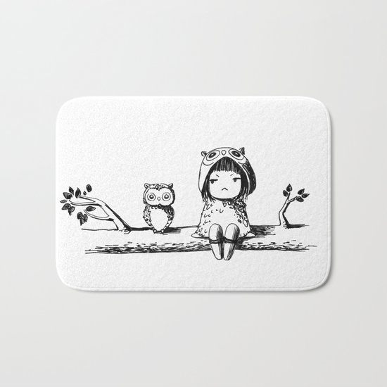 Owls Bath Mat