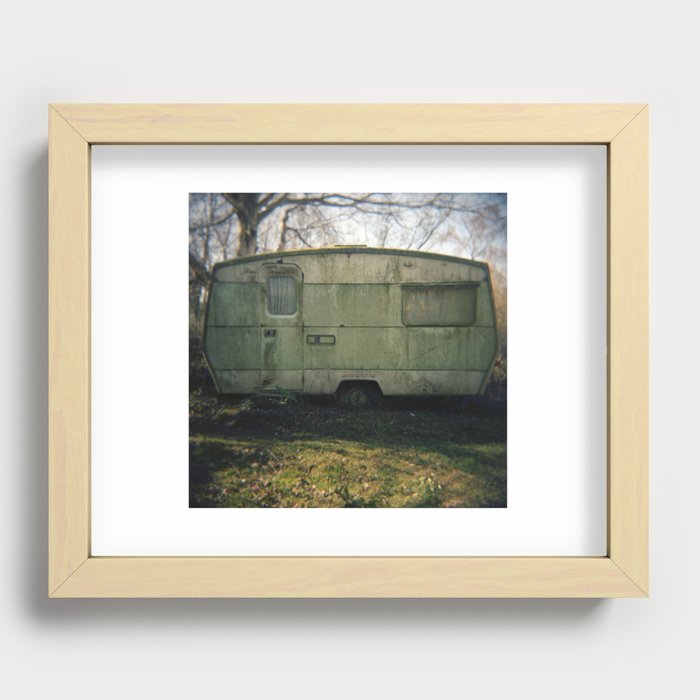 Caravan Recessed Framed Print
