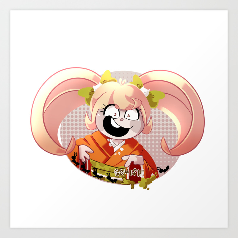Hiyoko Saionji Art Print By Sunnii Day Society6 Hiyoko Saionji Art Print By Sunnii Day Society6