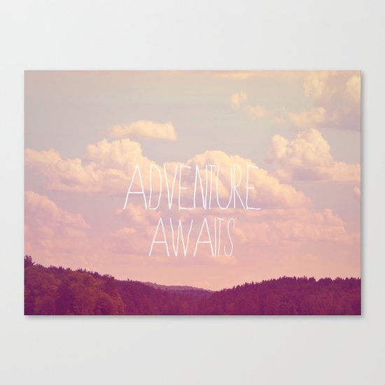 Adventure Awaits Canvas Print