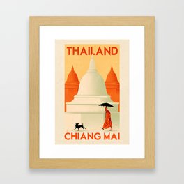 Thailand - Chiang Mai Framed Art Print