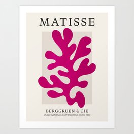 Wine: Matisse Color Series II | Mid-Century Edition Art Print
