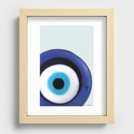 Evil Eye Recessed Framed Print