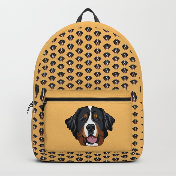 Bernese Mountain Dog Backpack by Katerina Grammatikaki Society6