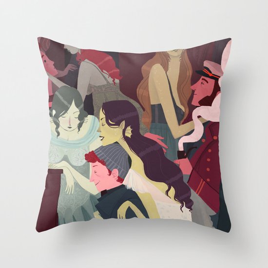 Fish House Punch Throw Pillow