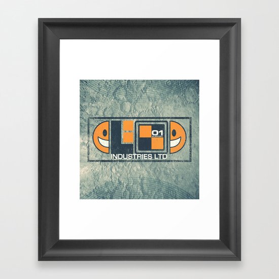 Lunar Framed Art Print