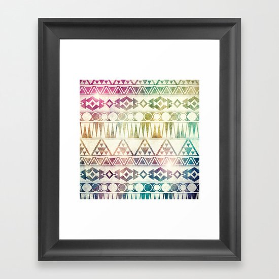 Tribal Horizons Framed Art Print