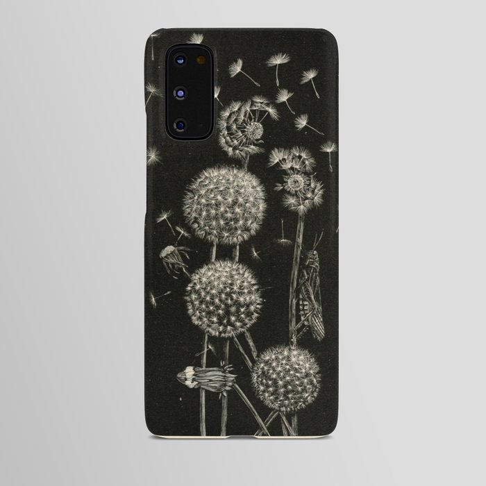 Dandelion with locust by Anna Botsford Comstock, early 1900s (benefitting The Nature Conservancy) Android Case