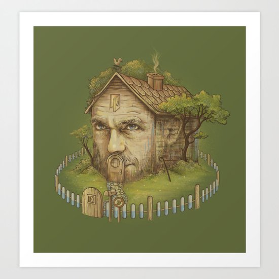 Dr. House Art Print
