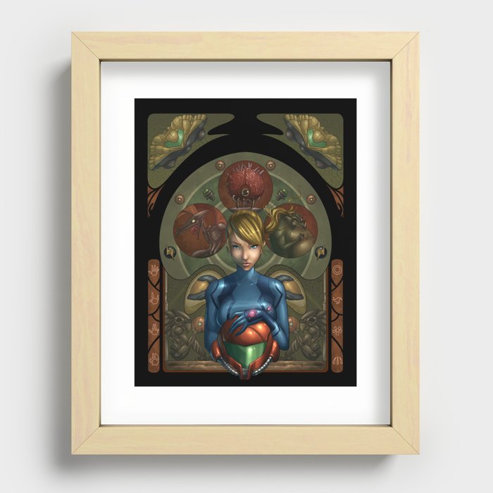 My Past is not a Memory Recessed Framed Print