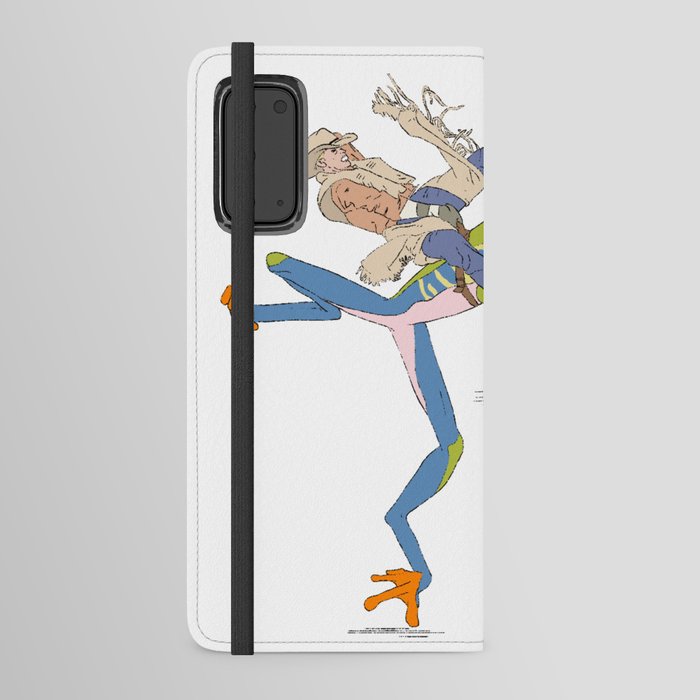 Frog Wranglers  Android Wallet Case