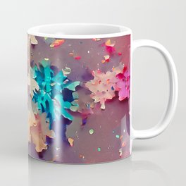 Colorful Microscopic Flakes Coffee Mug