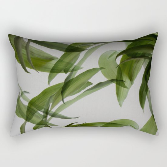 Tropical leaves Rectangular Pillow