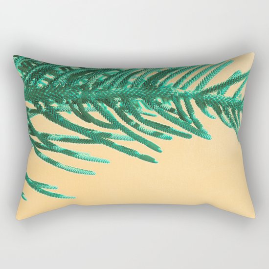 Emerald Pine Rectangular Pillow
