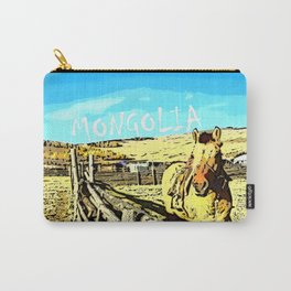 Mongolia Horse Treks (at Mountain Rubia) Carry-All Pouch