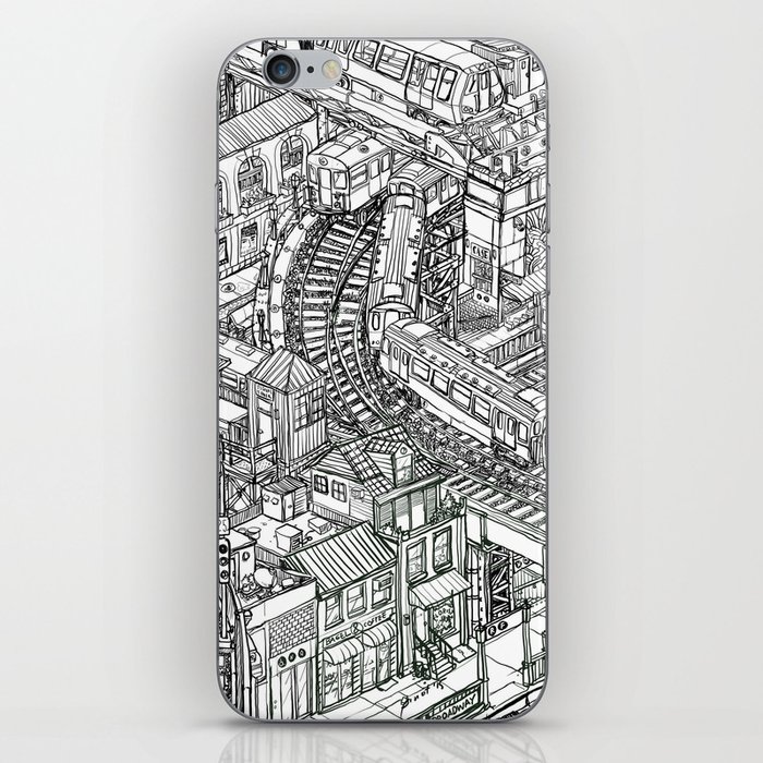 The Town of Train 2 iPhone Skin