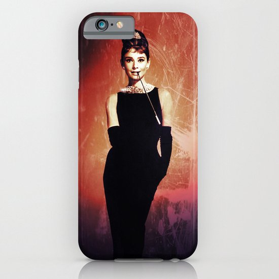 Audrey Hepburn vintage iPhone & iPod Case