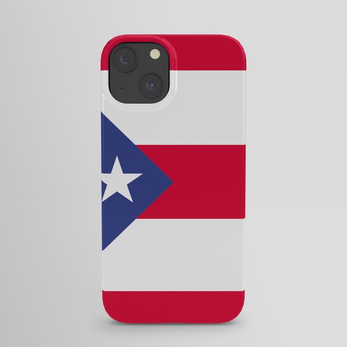 Puerto Rico flag emblem iPhone Case