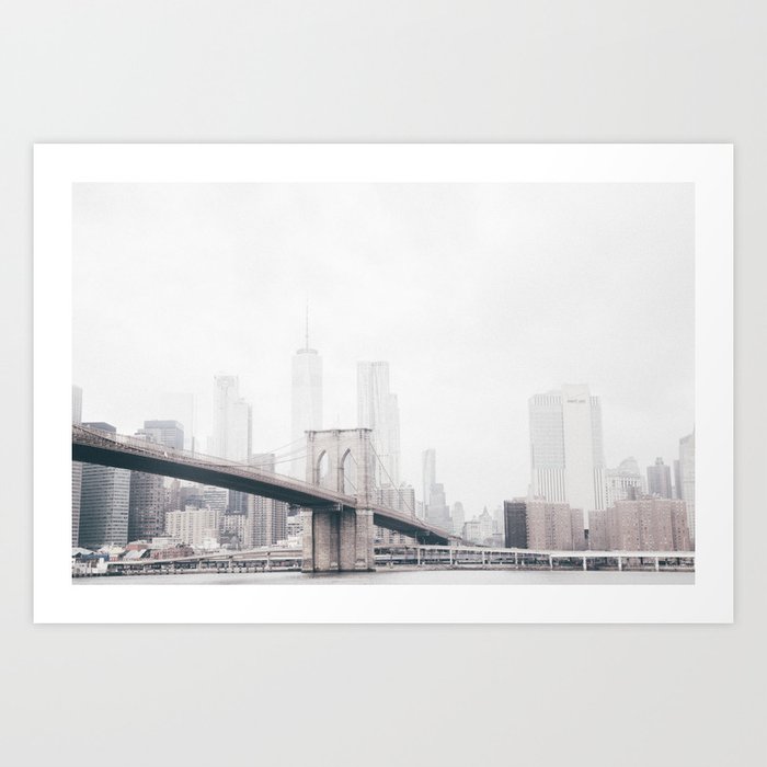 Deux // Brooklyn Bridge Trio // New York City Art Print