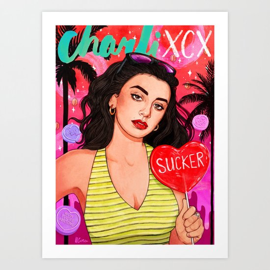 SUCKER Art Print