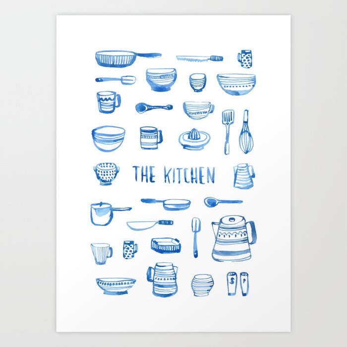 The Kitchen Art Print