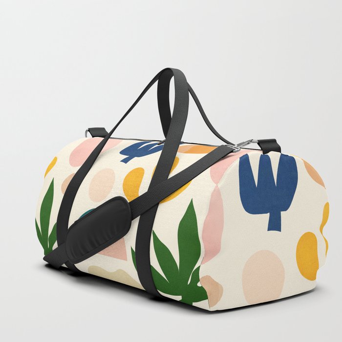 Abstraction_Floral_001 Duffle Bag