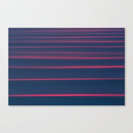 Endless swell lines Canvas Print