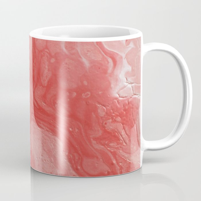 Untitled 8 Acrylic Abstract Painting On Canvas Coffee Mug By