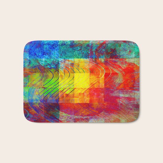 SQUARES Bath Mat