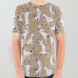 Yoga Goats Doing Goat Yoga All Over Graphic Tee