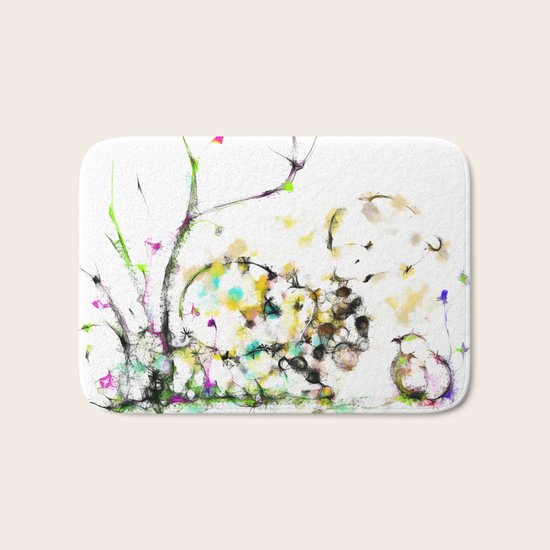 cool sketch 197 Bath Mat