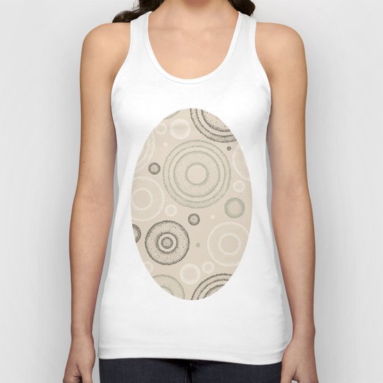 Retro Dotted Pattern 03 Unisex Tank Top