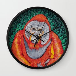 Palms Open to Humanity Wall Clock