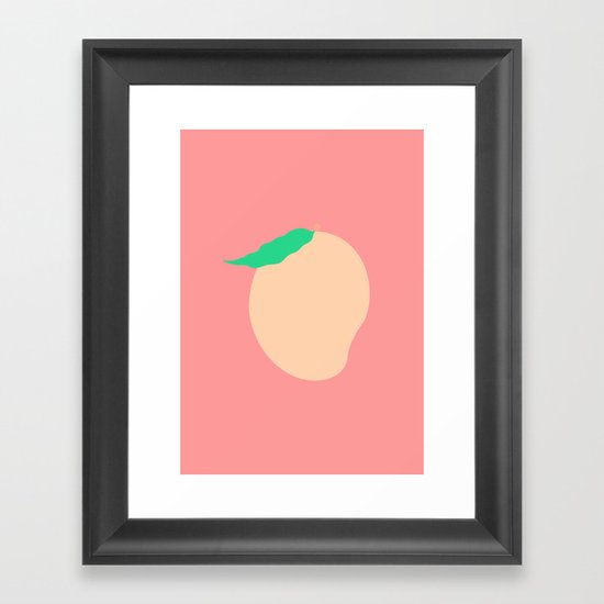 #77 Mango Framed Art Print