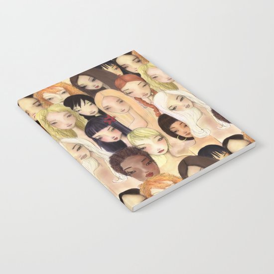 Girlie pattern Notebook