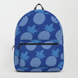 Pineapples Pattern (Blue) Backpack