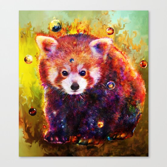red panda Canvas Print