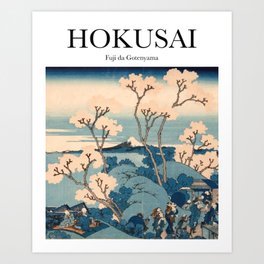 Hokusai - Fuji da Gotenyama Art Print