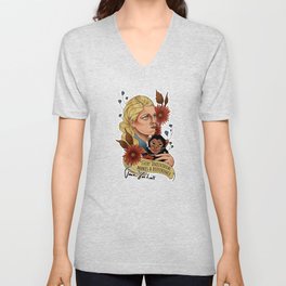 Jane Goodall V Neck T Shirt