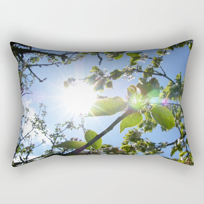 Apple Blossom Rectangular Pillow