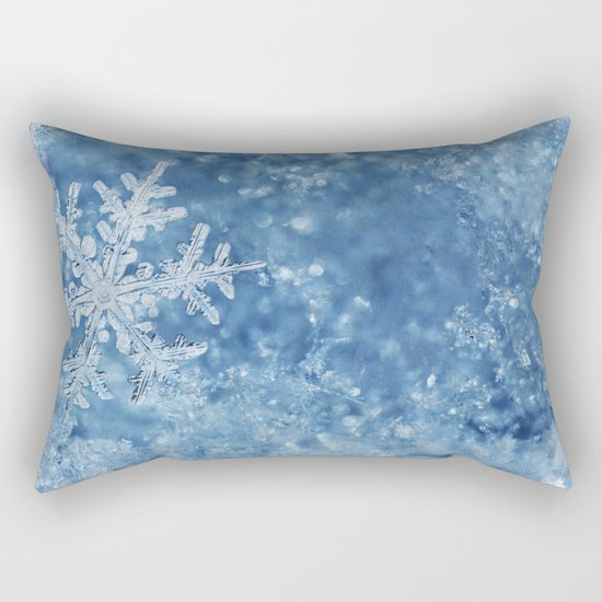 Winter wonderland Snowflakes Rectangular Pillow