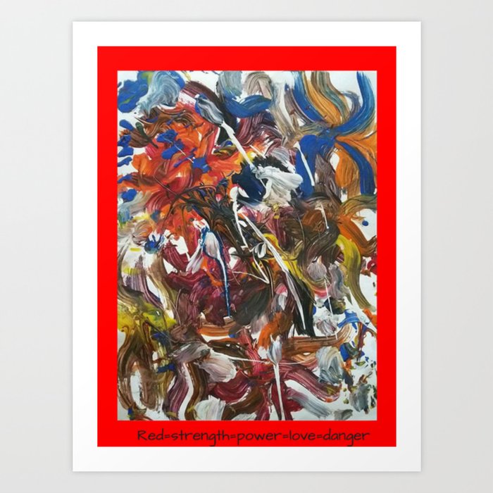 Rainbow Meaning Of Life Modern Paintings By Christian T Art Print