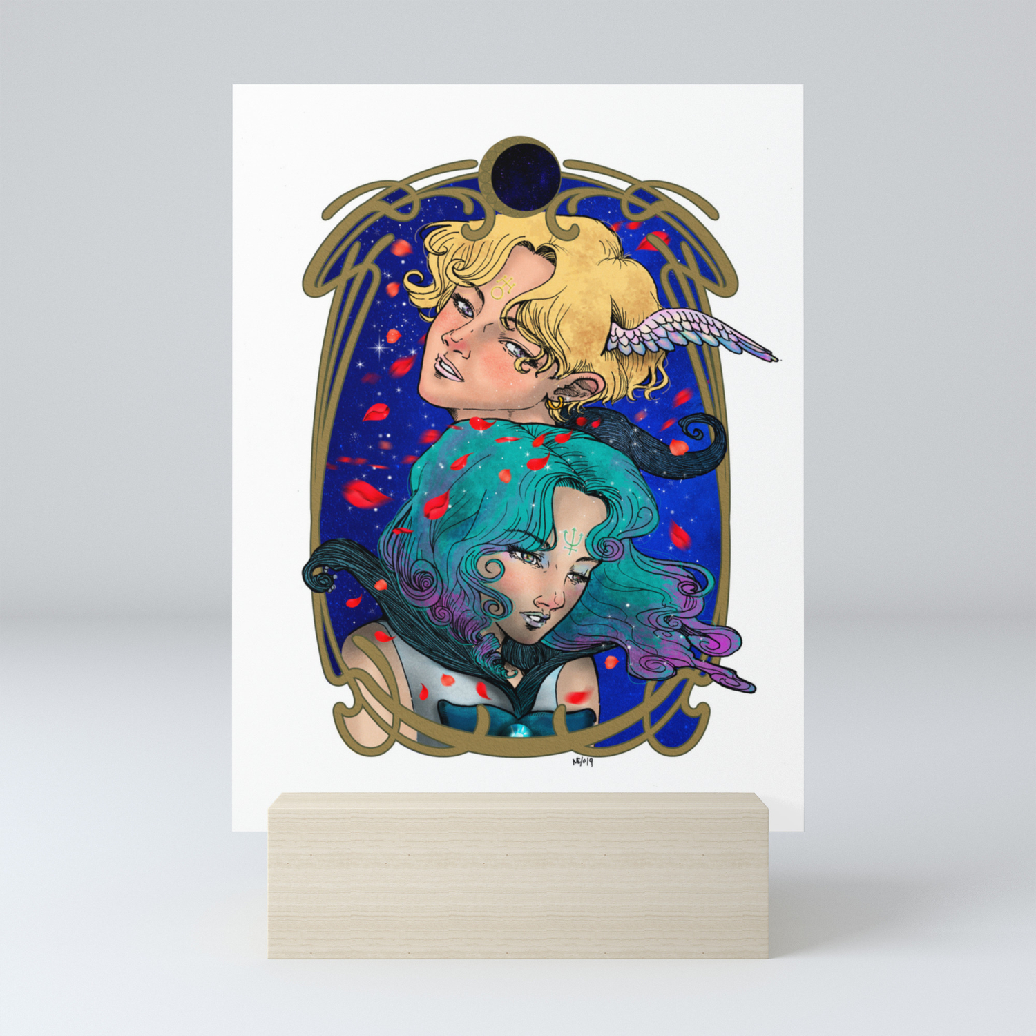 Haruka And Michiru Sailor Moon Fanart Sailor Uranus And Sailor Neptune Mini Art Print By Nelsonrodrigues Society6 Sailor neptune's doll was mislabeled as nerissa, even though her english name was michelle. haruka and michiru sailor moon fanart sailor uranus and sailor neptune mini art print by nelsonrodrigues