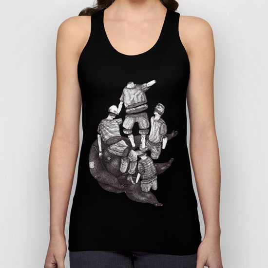 human scale Unisex Tank Top