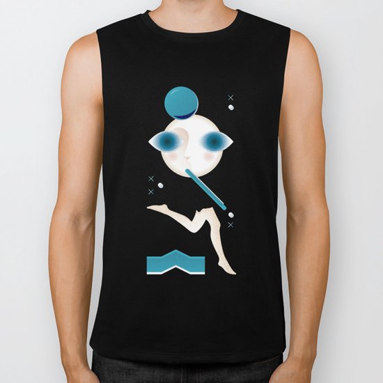 Not a Word Biker Tank