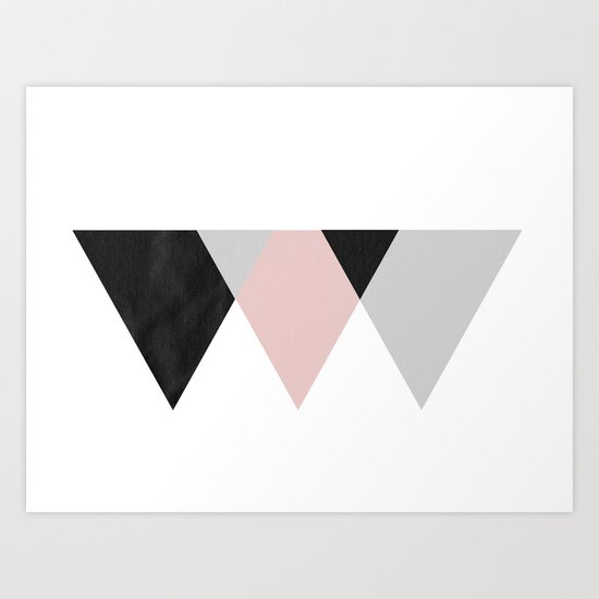 TTTRIANGLES Art Print