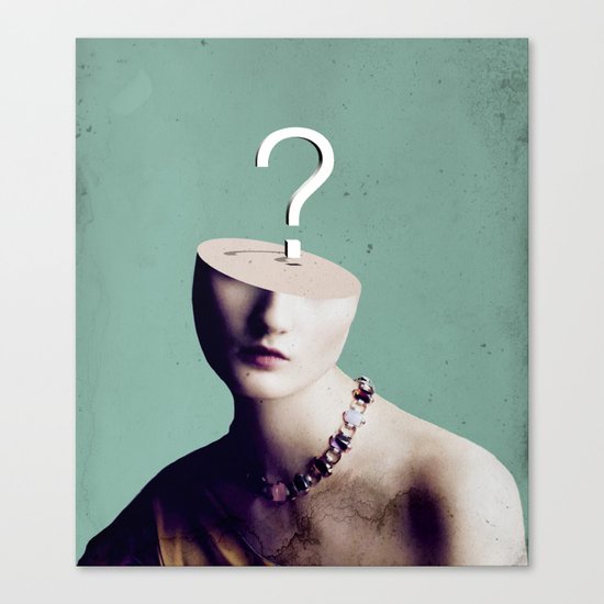 Doubt Canvas Print