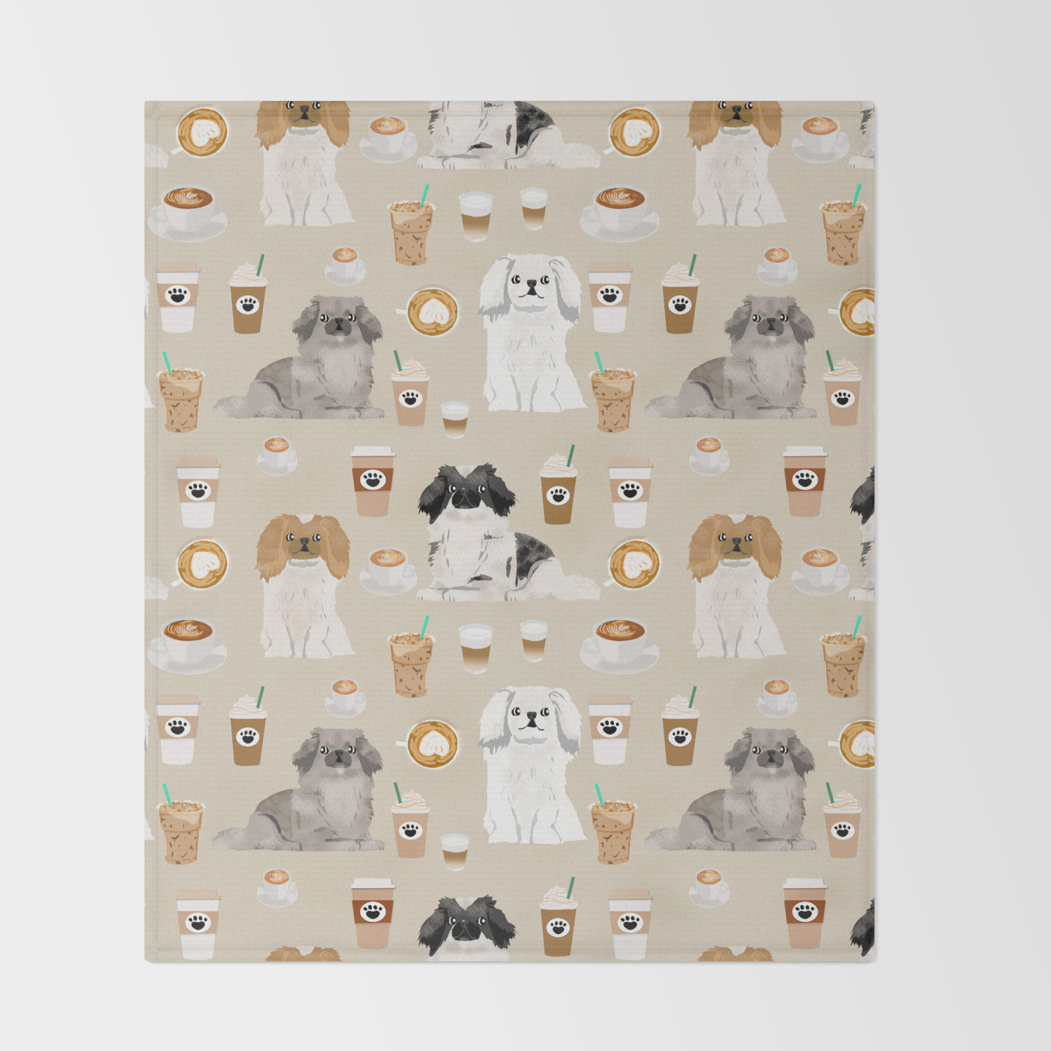 pekingese blanket