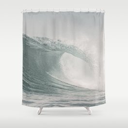 Surfer Waves Shower Curtain